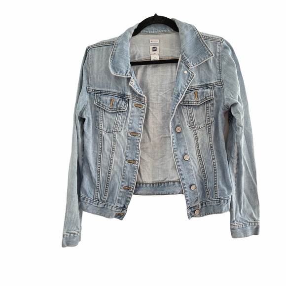 GAP Jackets & Blazers - Gap Women Medium Blue Jean Jacket